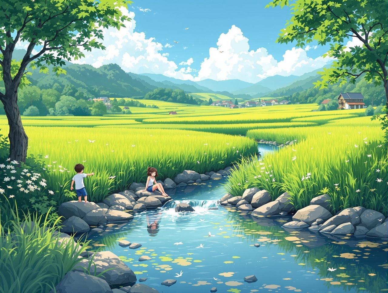 番茄短剧电脑版 - 蝉鸣之时 - 夏日乡村成长记